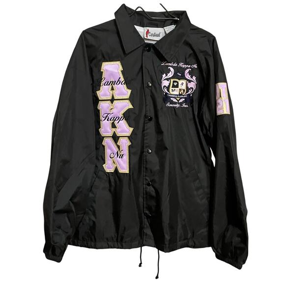 Sorority Inc Jacket XL Lambda Kappa Nu Mz. Inquisitive Ladies of Kleos Greek - Picture 1 of 7